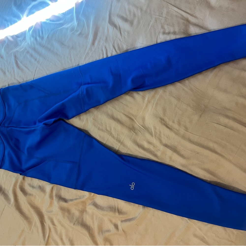 ALO Yoga Electric Blue Leggings